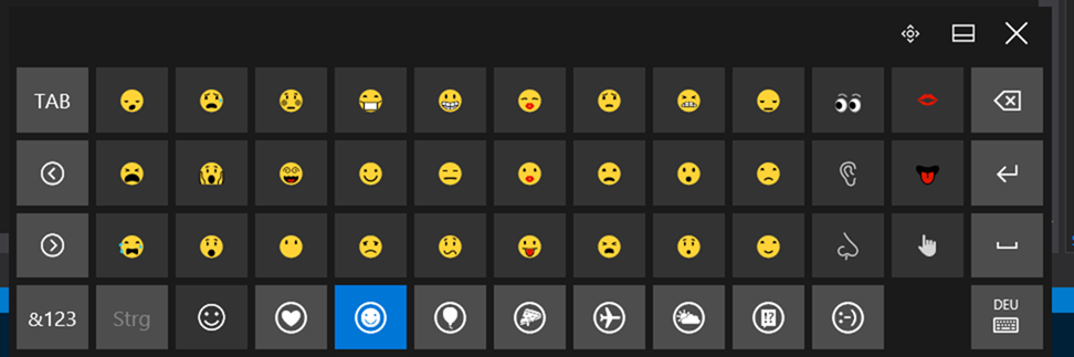 soft keyboard emoji