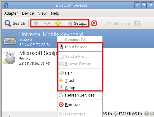 microsoft wedge keyboard android pairing