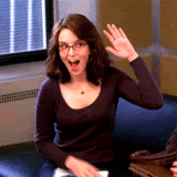 Tina Fey - Job well done animated gif from https://giphy.com