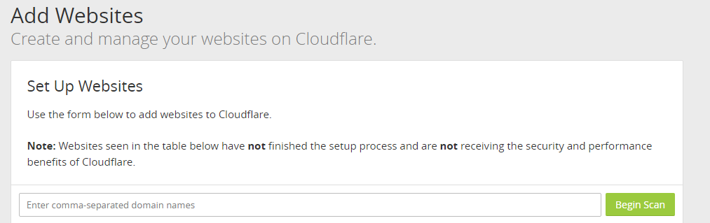 Cloudflare DNS scan