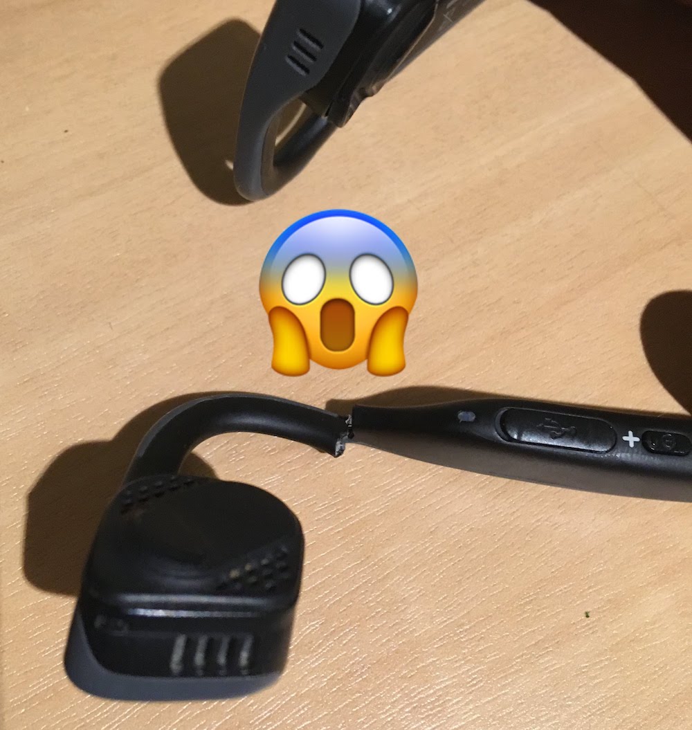 AfterShokz with broken strap