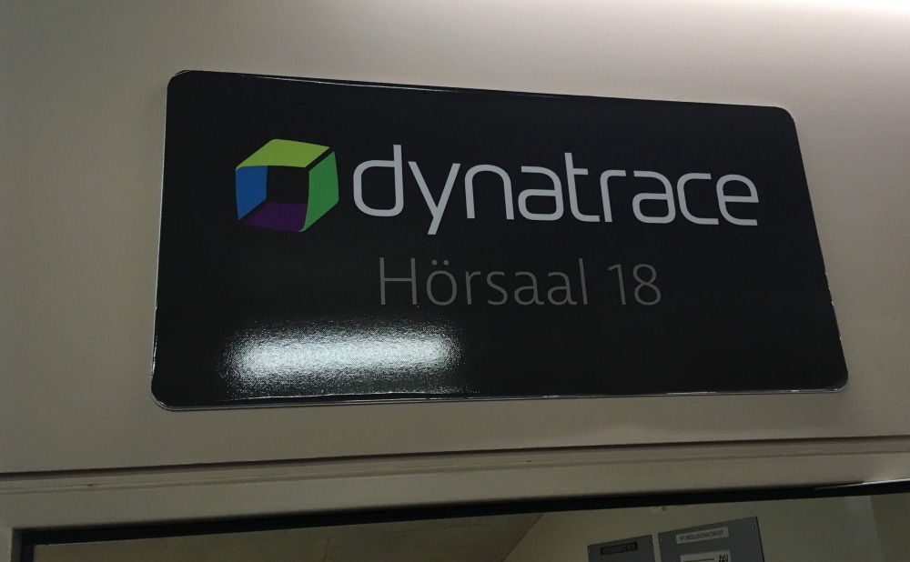 The Dynatrace lecture room