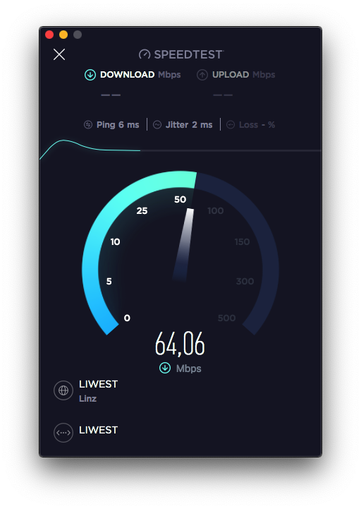 speed test by ookla