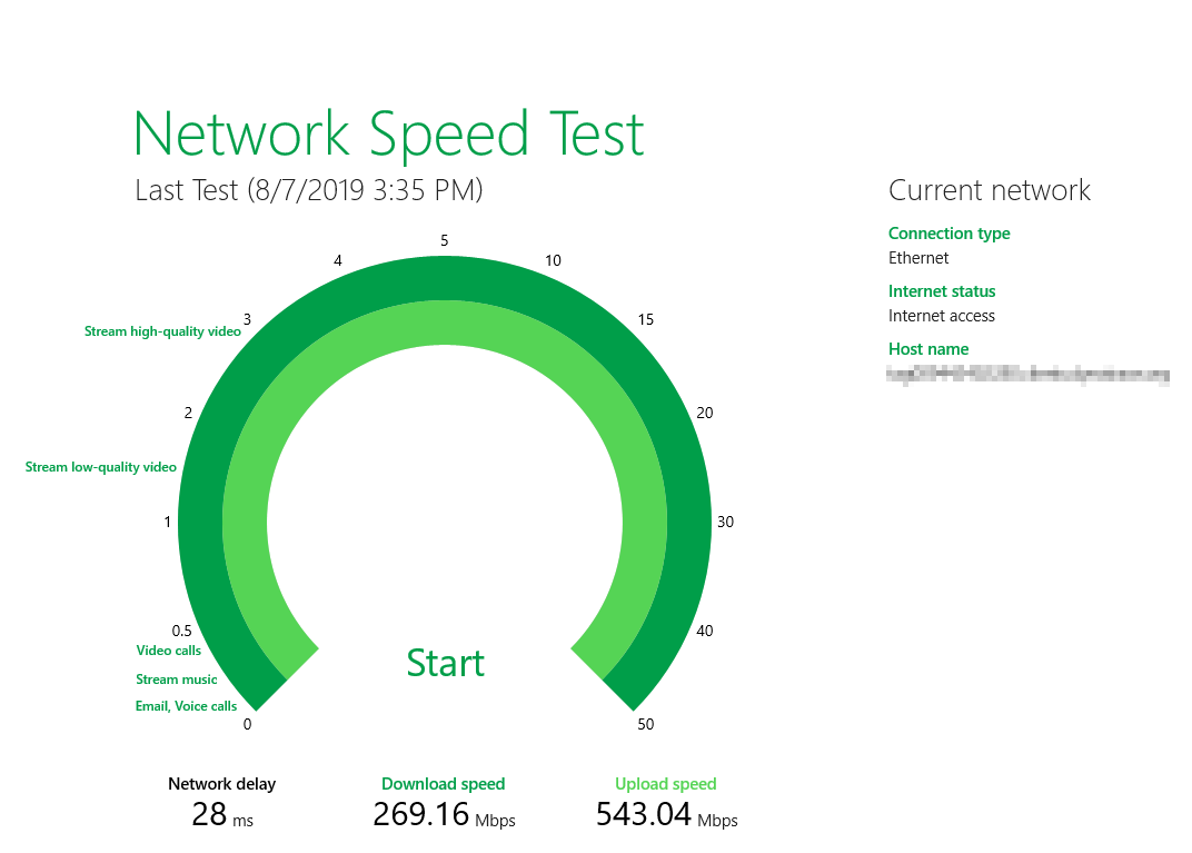 internet speed test app for windows 10