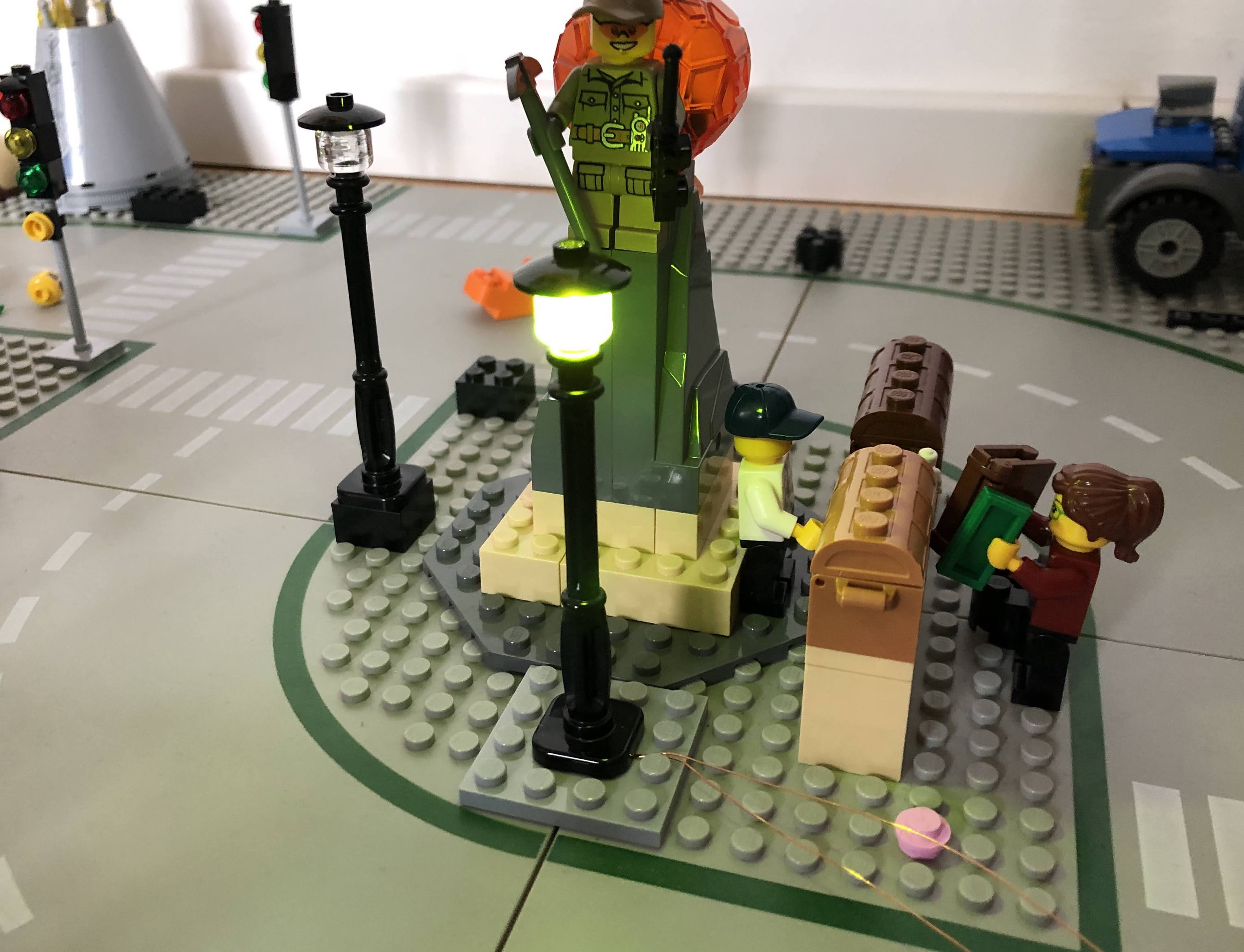 Lego xtra street discount lamps