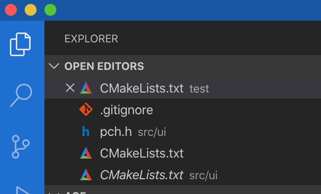 cmake add executable