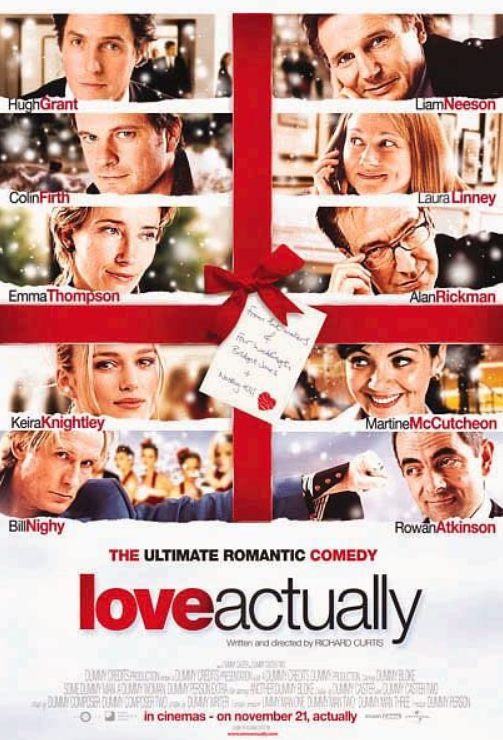 Love Actually: picture taken from IMDB