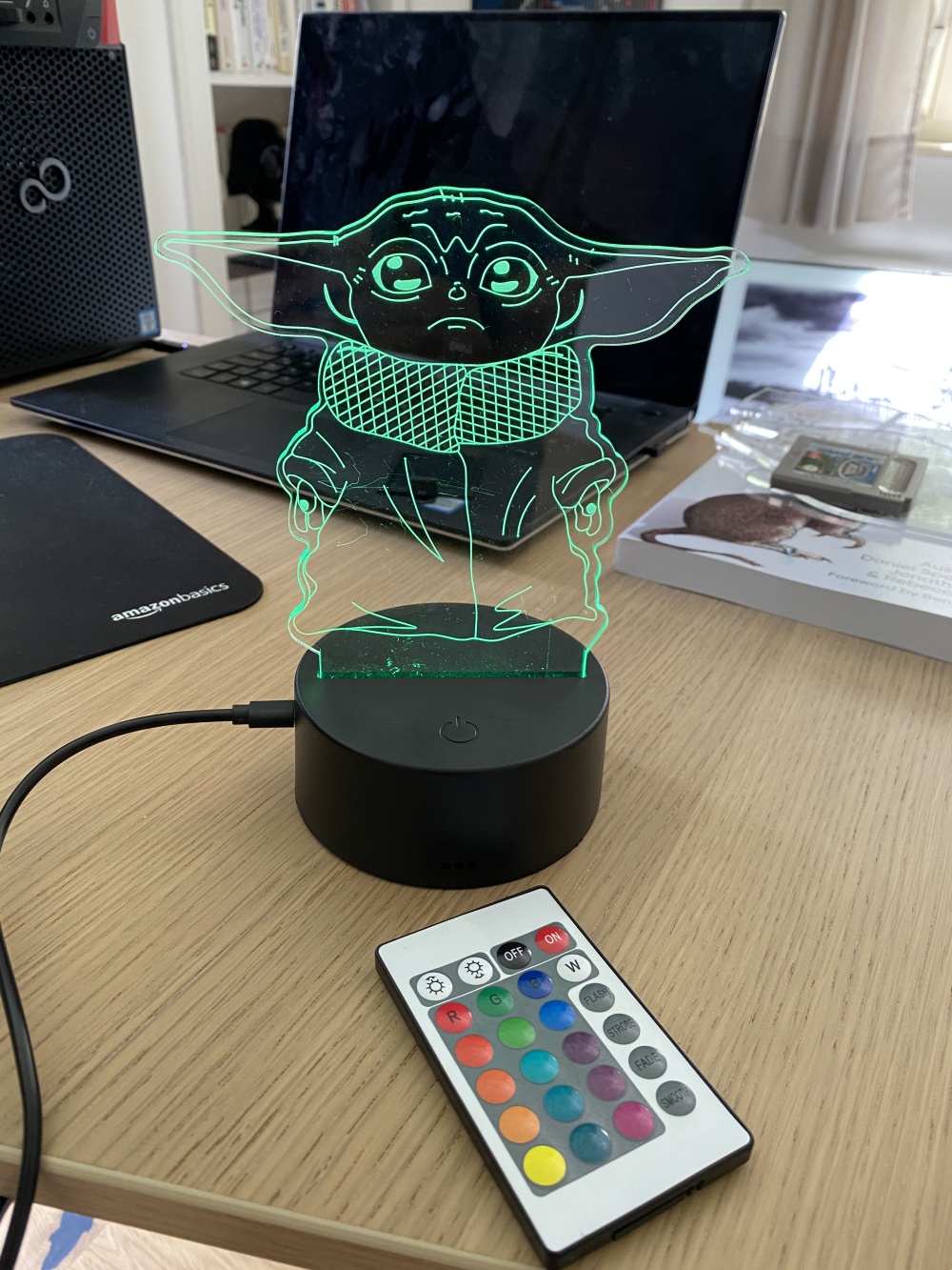 Acrylic Yoda LED