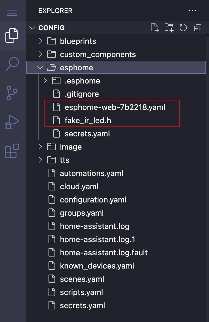 Configuring ESPHome in Home Assistant