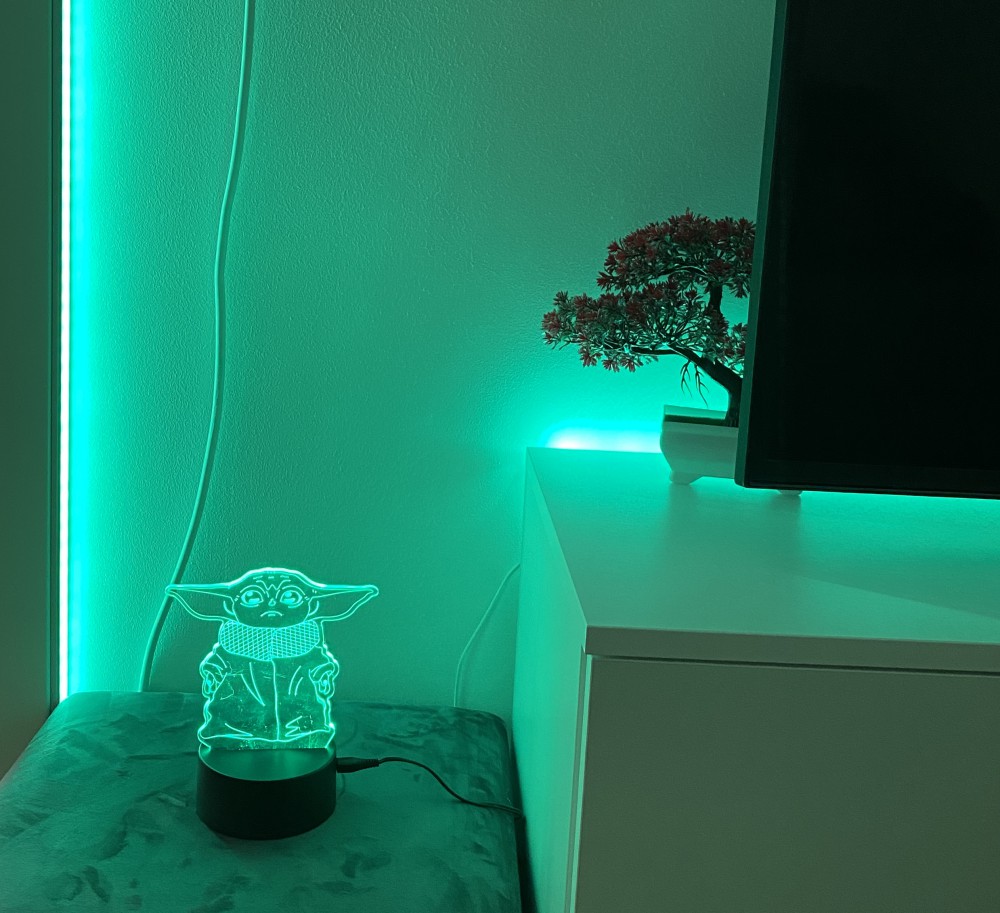 The Star Wars LED lamp joins the light group