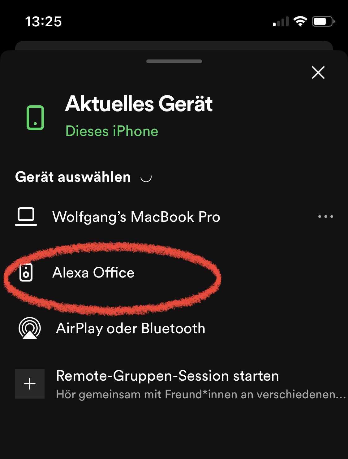 Alexa store using spotify