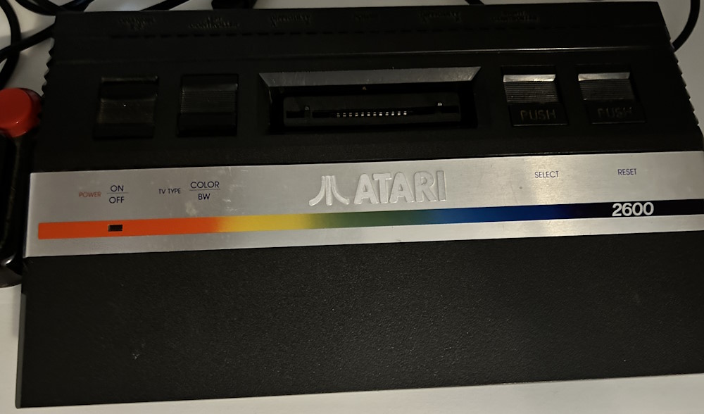 The Atari 2600 Junior - smaller box, same hardware