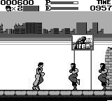 Kung Fu Master running on the mGBA emulator