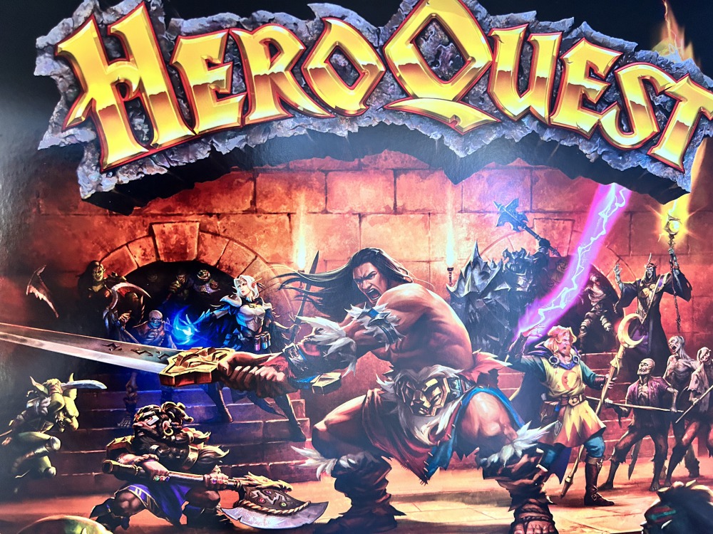 The HeroQuest board game