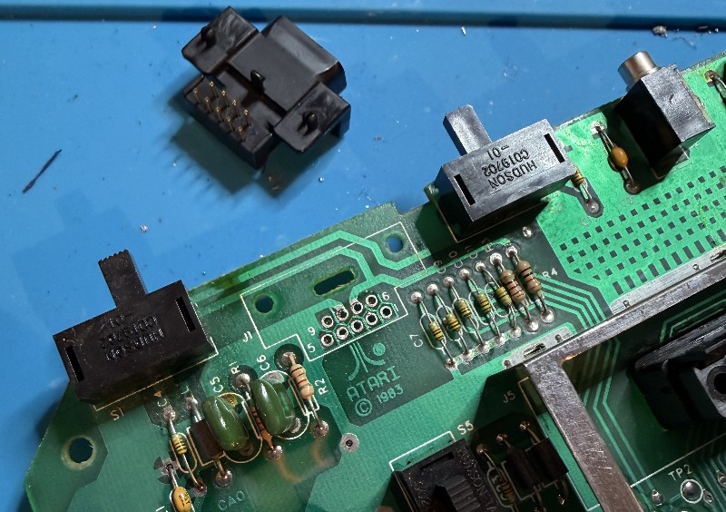 Replacing the joystick port