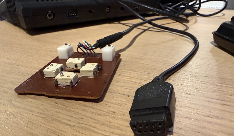 Testing the joystick for continuity