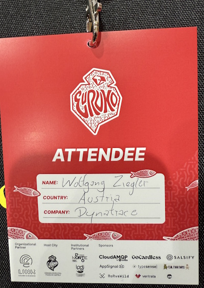 Euruko 2025 conference badge