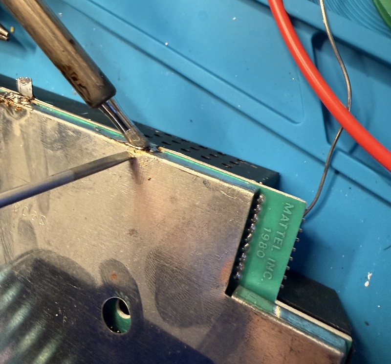 Opening the RF shielding box