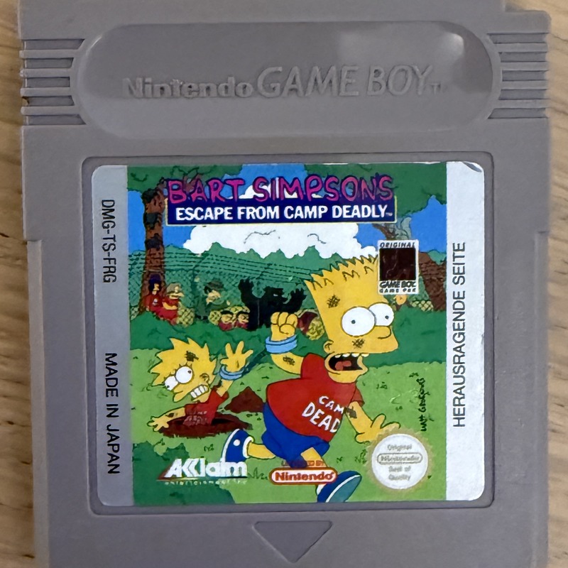 Bart Simpson's Escape from Camp Deadly - featured image